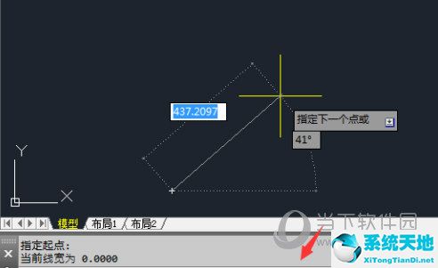 AutoCAD2021怎么画直线 从原点开始绘制直线介绍