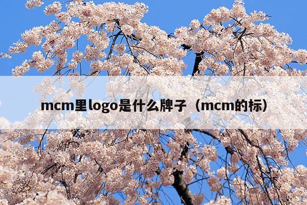 mcm里logo是什么牌子(mcm是什么牌子)
