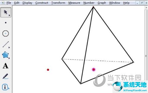 几何画板绘制三棱台的中截面(几何画板三棱锥展开图)