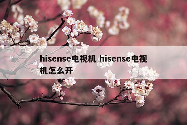 hisense电视机hisense电视机怎么开(hisense电视机hisense电视机怎么开)